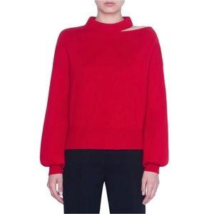 Akris punto cashmere & wool sweater.